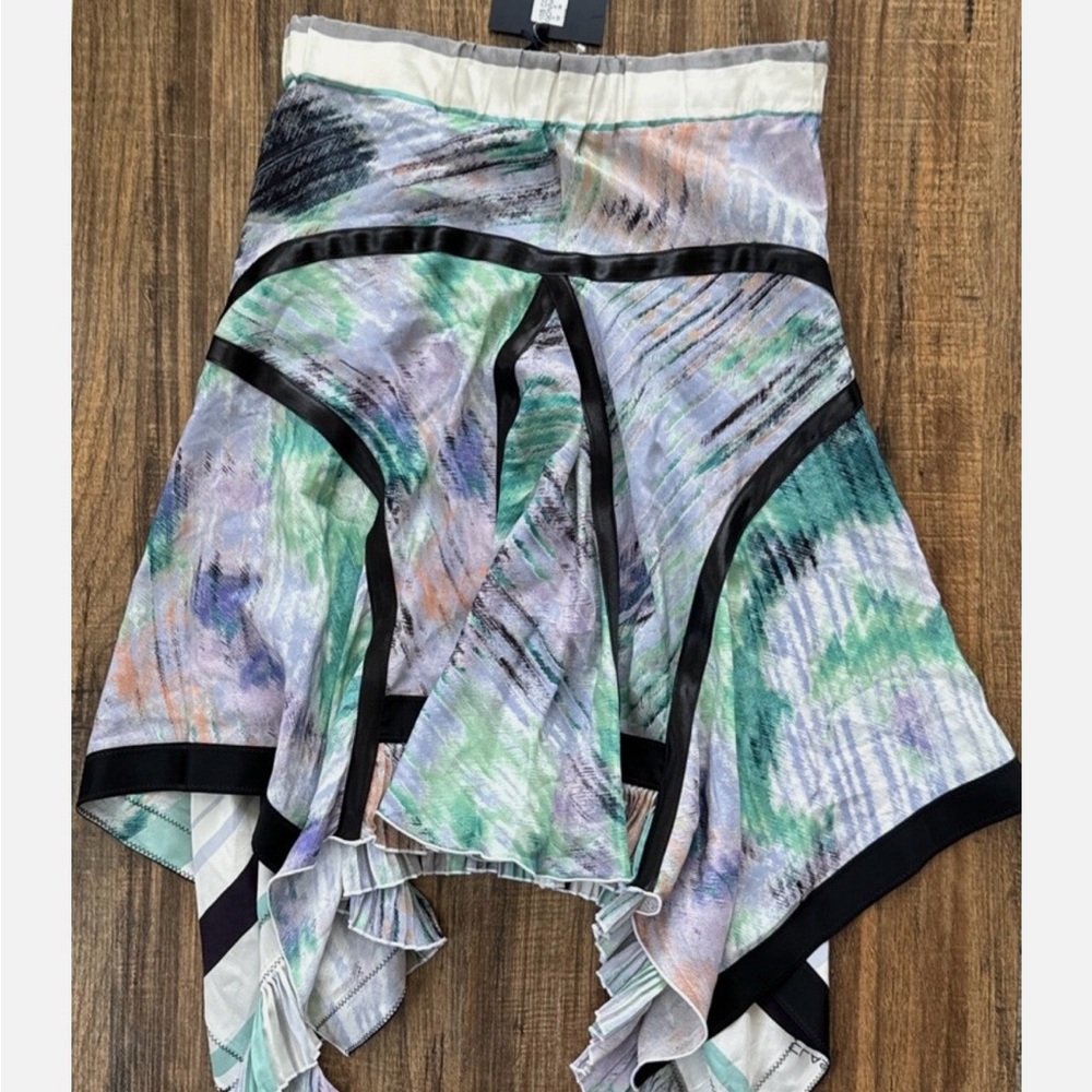 Roberto Cavalli Multicolor Asymmetrical Skirt - Picture 6 of 11